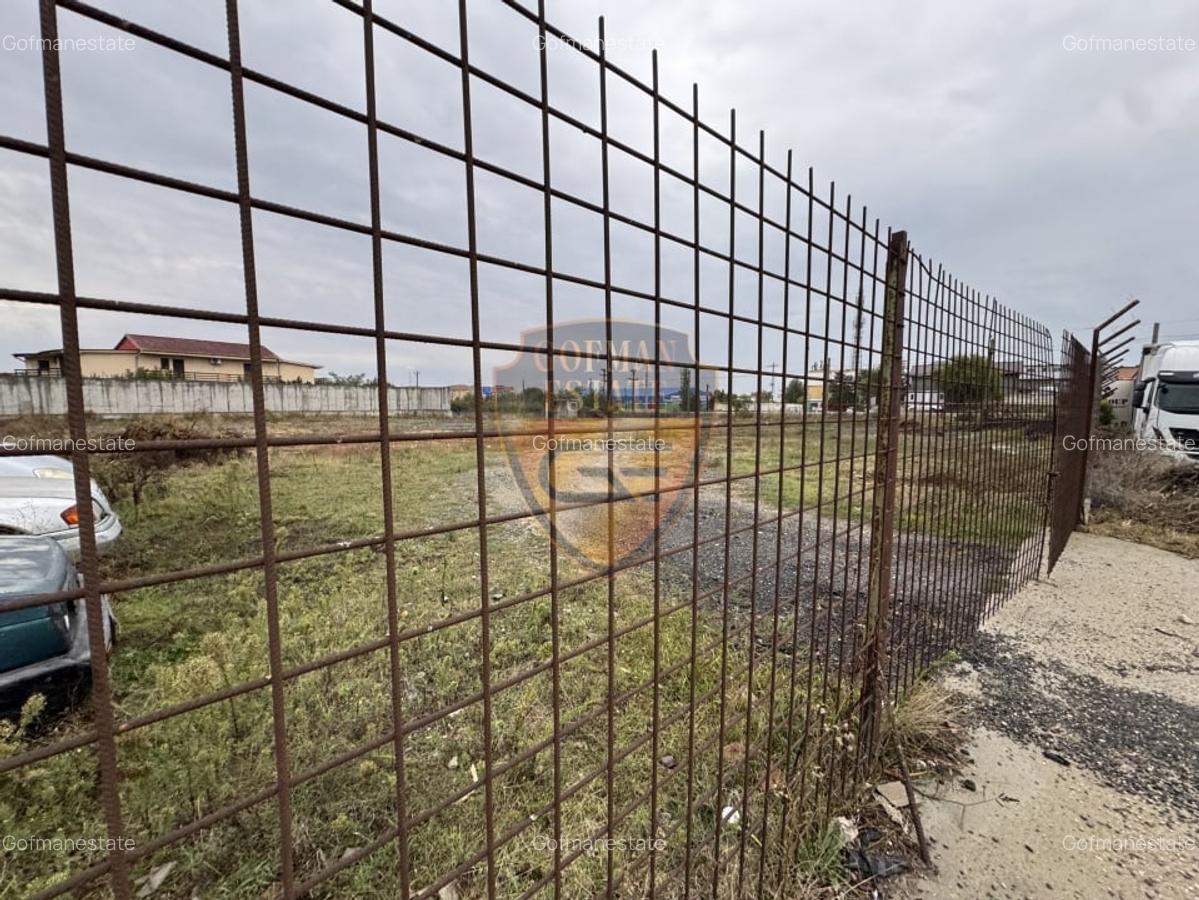 Teren pe colt intravilan pietruit imprejmuit varianta Ovidiu, Autostrada A2 - 6 Teren pe colt intravilan pietruit imprejmuit varianta Ovidiu, Autostrada A2 - 6