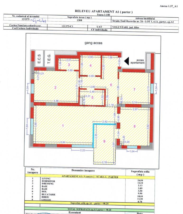 Parter, 3 camere + gradina + parcare subterana - Emil Racovita - Rond OMV - 4