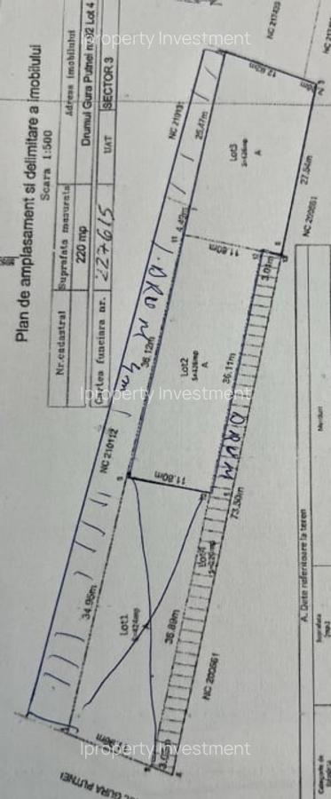 Teren Intravilan | Pallady | 1040 mp | servitute | L1c UTR - 5