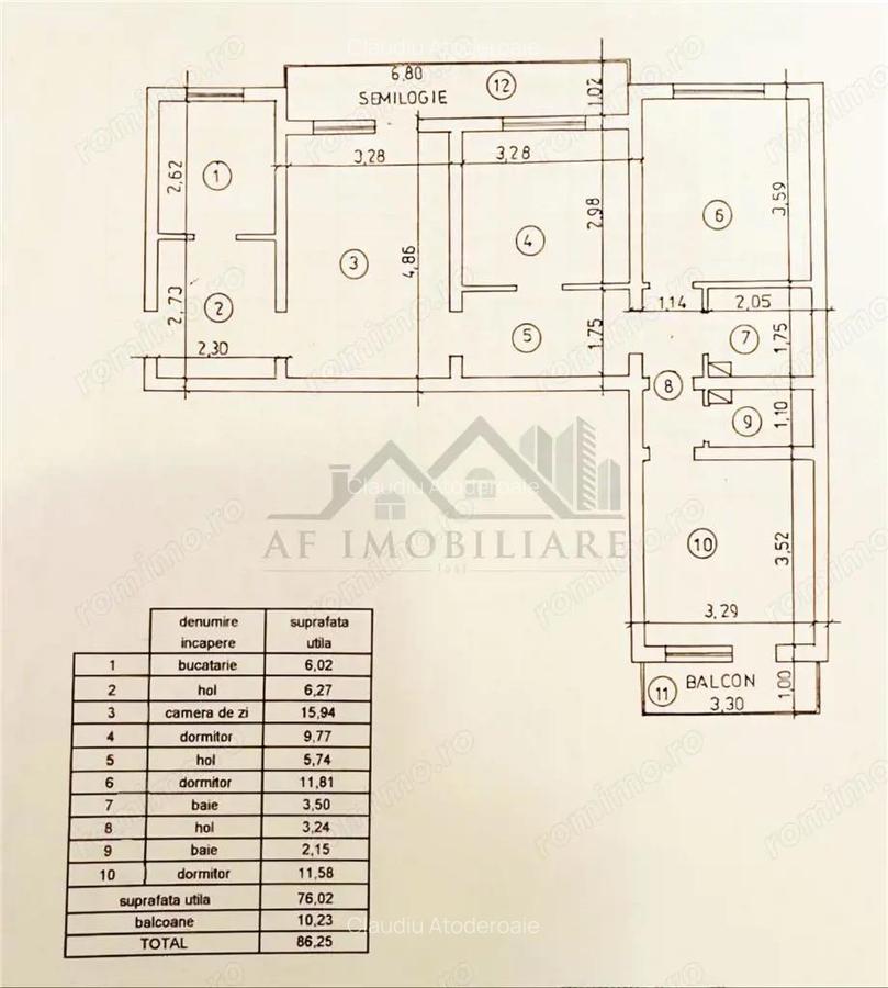 Apartament cu 4 camere de vanzare - 13 Apartament cu 4 camere de vanzare - 13