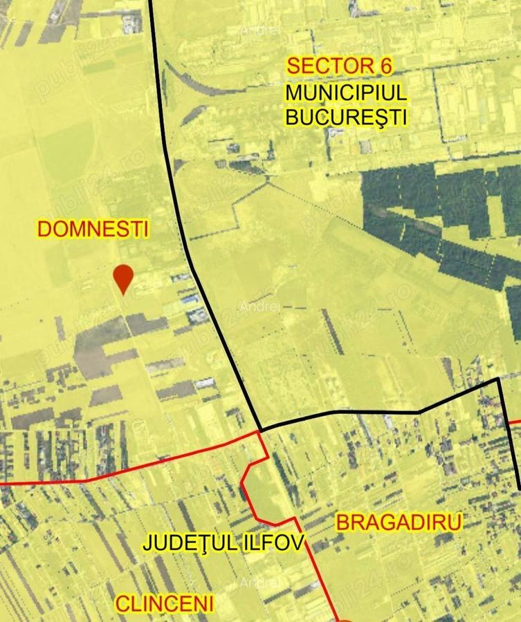 Inchiriere teren Domnesti, Sos de Centura, Str Bujorului - 2 Inchiriere teren Domnesti, Sos de Centura, Str Bujorului - 2
