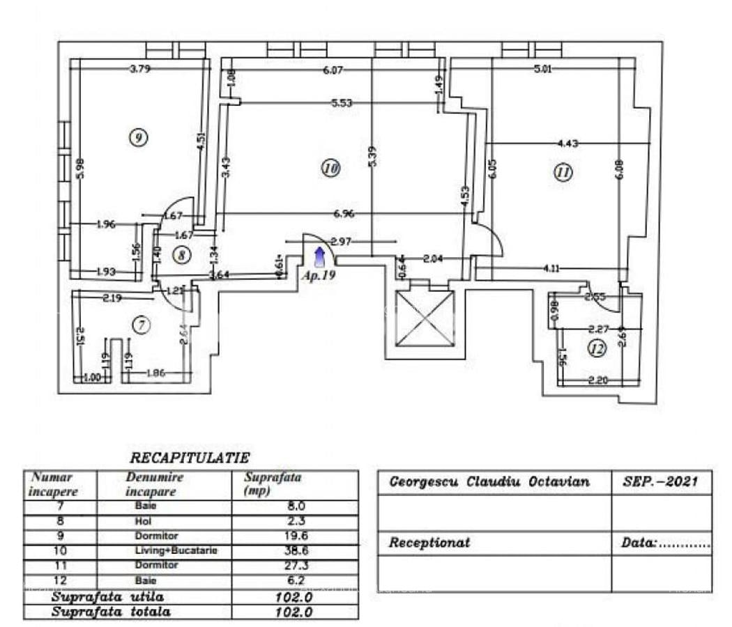 Apartament 3 Camere 2 bai| Obor Stefan cel Mare Str. Otesani - 8
