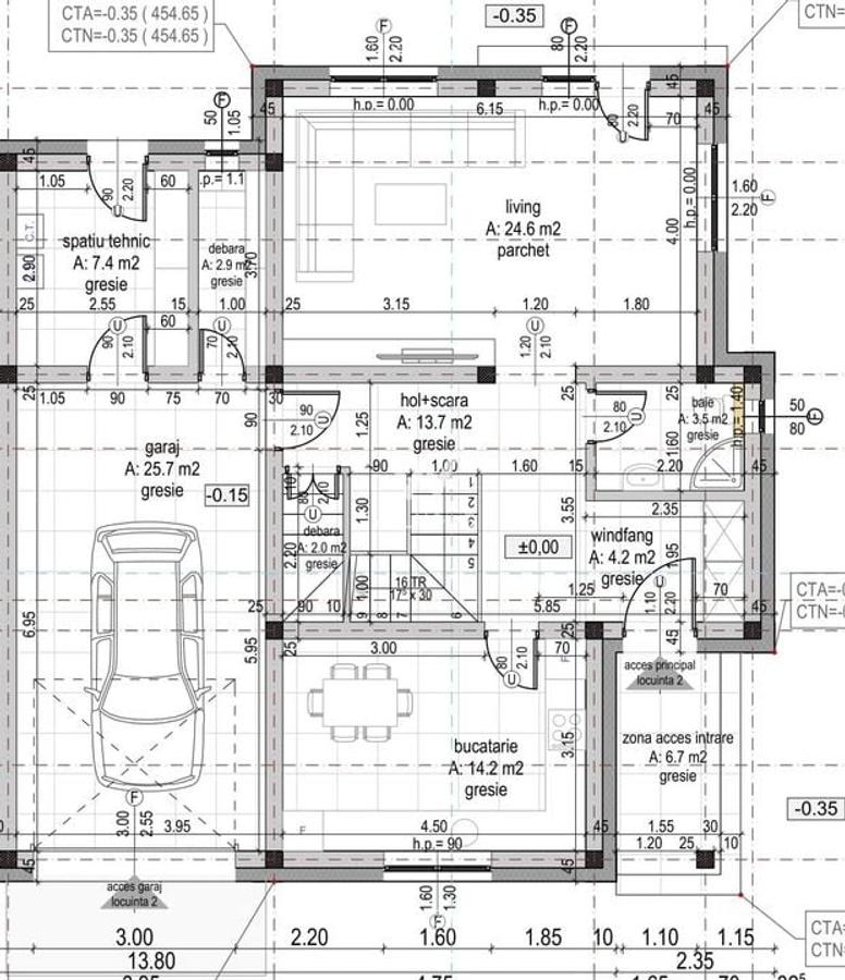 Casa Sibiu, Arhitectilor - 4 camere, garaj, 410 mp teren - 4