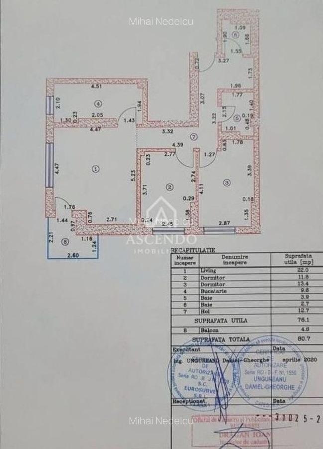 Vand apartament 3 camere nou, cu priveliște superbă, Novum Lacul Morii - 28