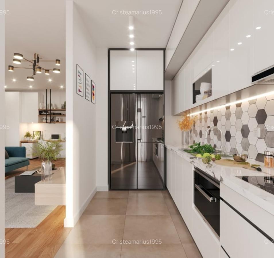 Apartament o camera, 38,5 mp, etaj 1, Bloc premium, Marasti - 5