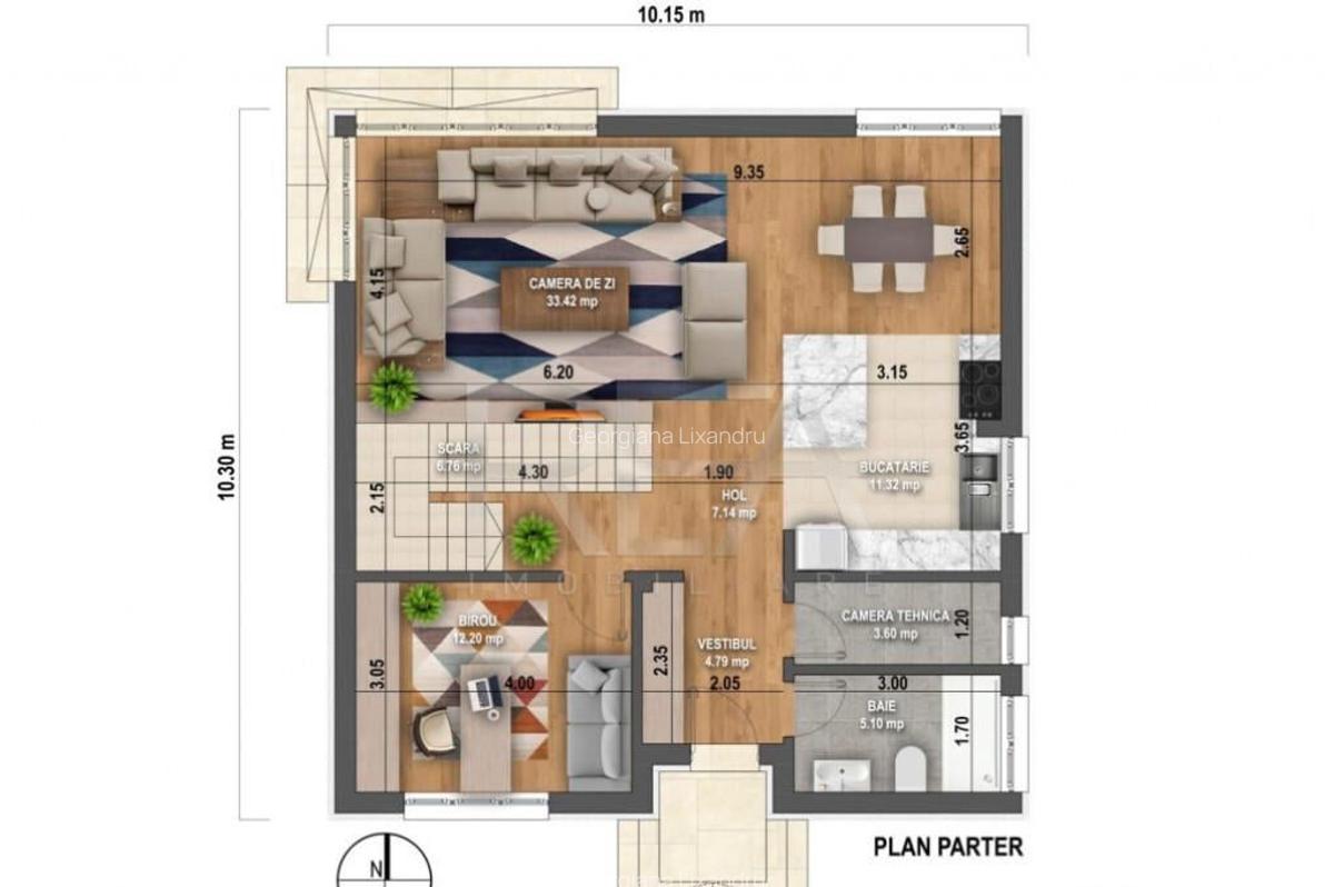 Vila 4 Camere + 2 Locuri de Parcare Corbeanca - 2