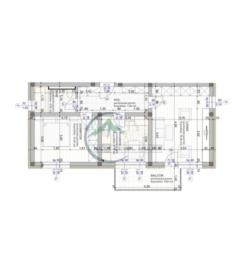 Apartament 2 camere, curte proprie - 7