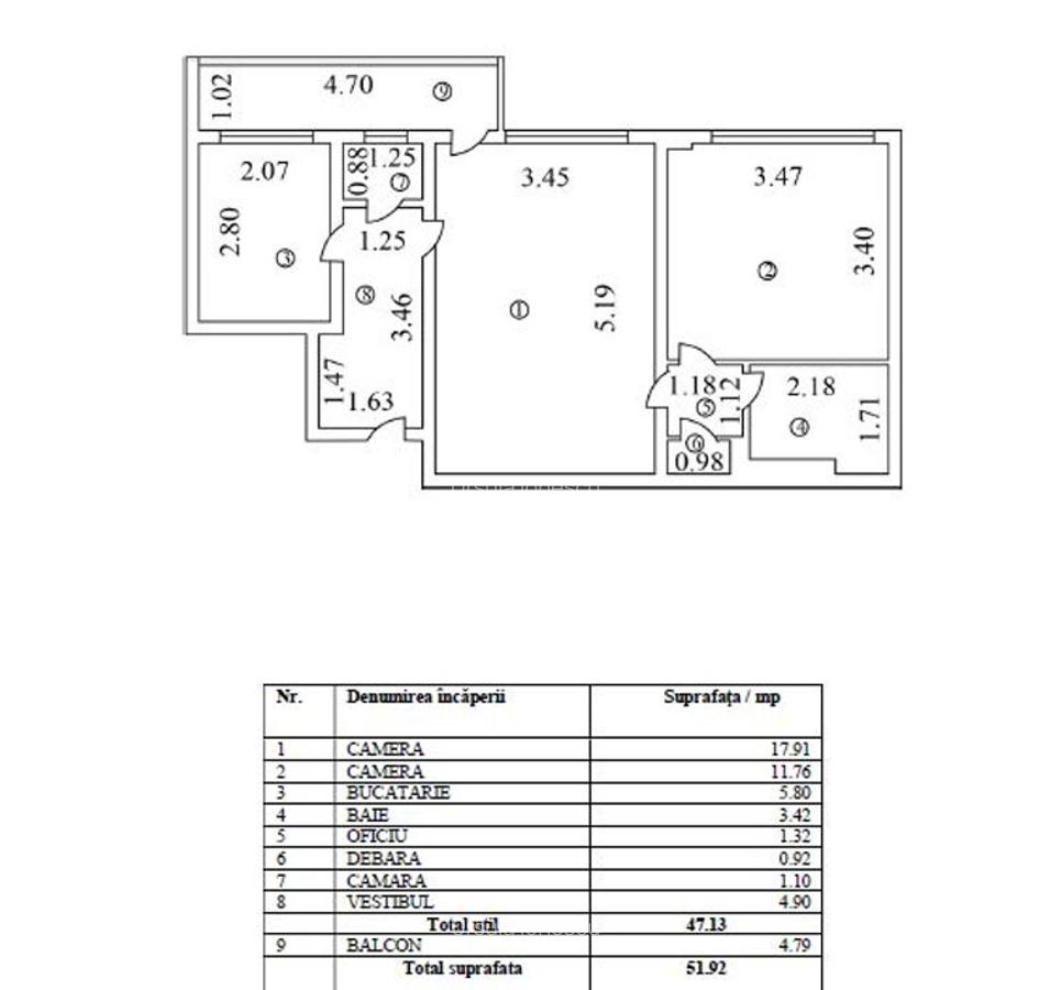 2 camere etaj 1 Ion Mihalache-Domenii - 16