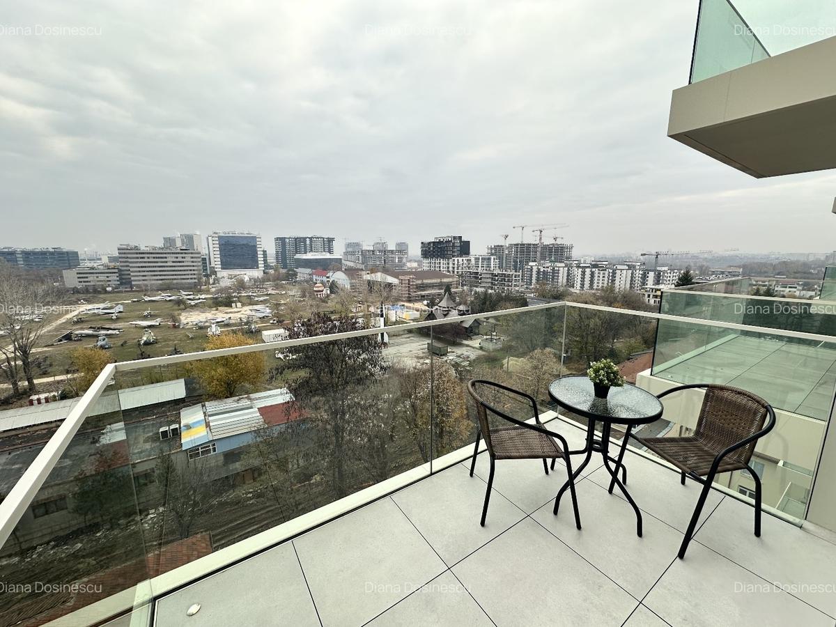 2 camere Premium - Aviatiei Towers 2 - View - Piscina - 3