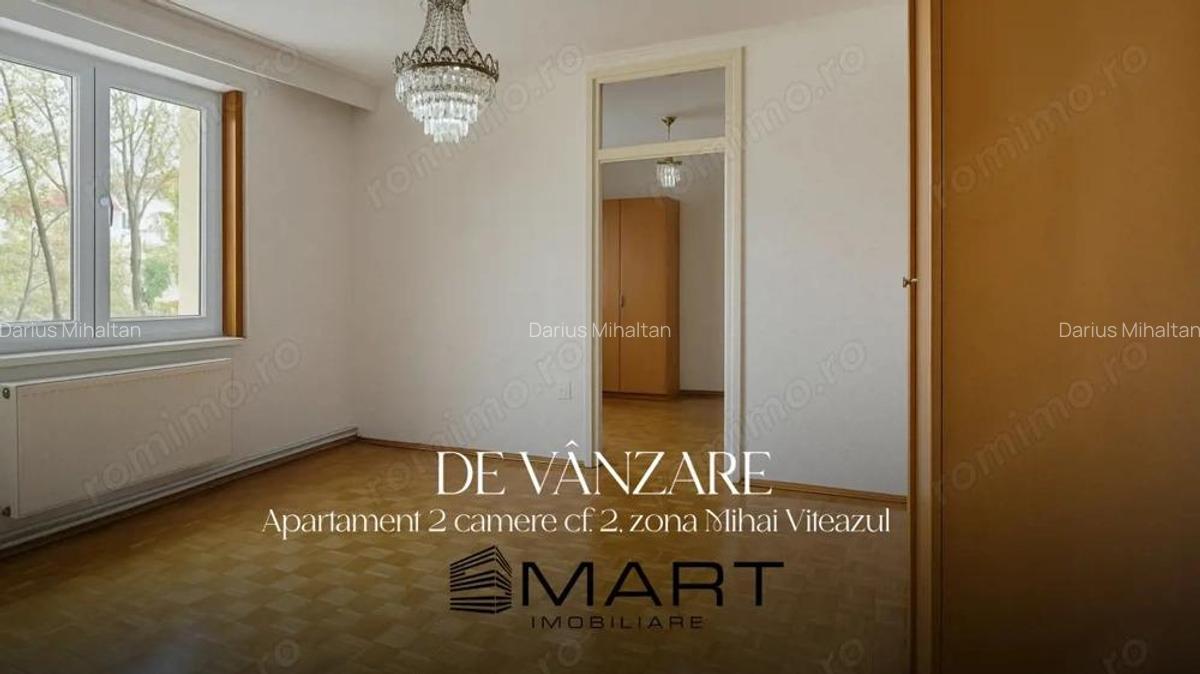 Apartament cu 2 camere cf.2 zona Mihai Viteazu - 1