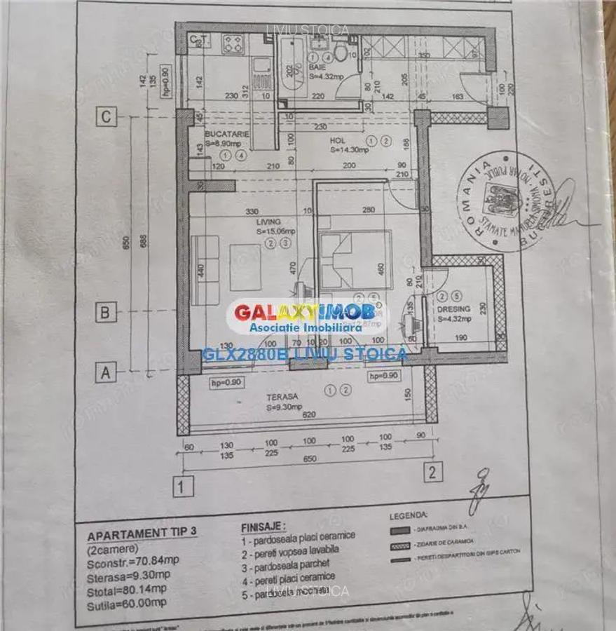 2 camere decomandat complex Confort Park - 17