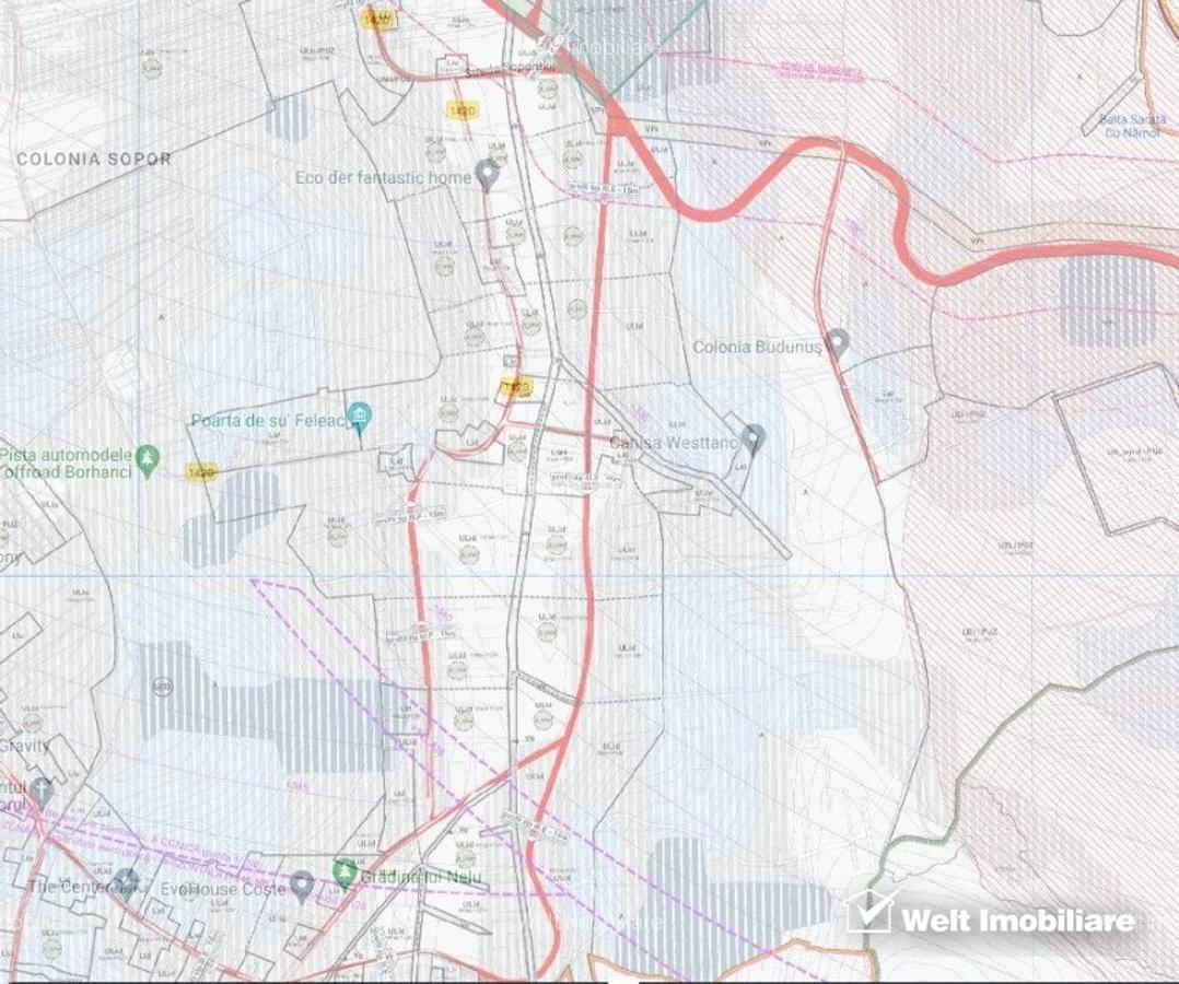 Teren intravilan, 6774 mp, loc de casa, colonia Sopor, Cluj-Napoca - 3