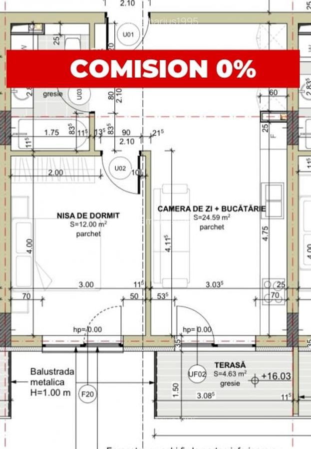 Apartamente de 1,2,3 camere finisate, zona Eroilor, Floresti! - 1