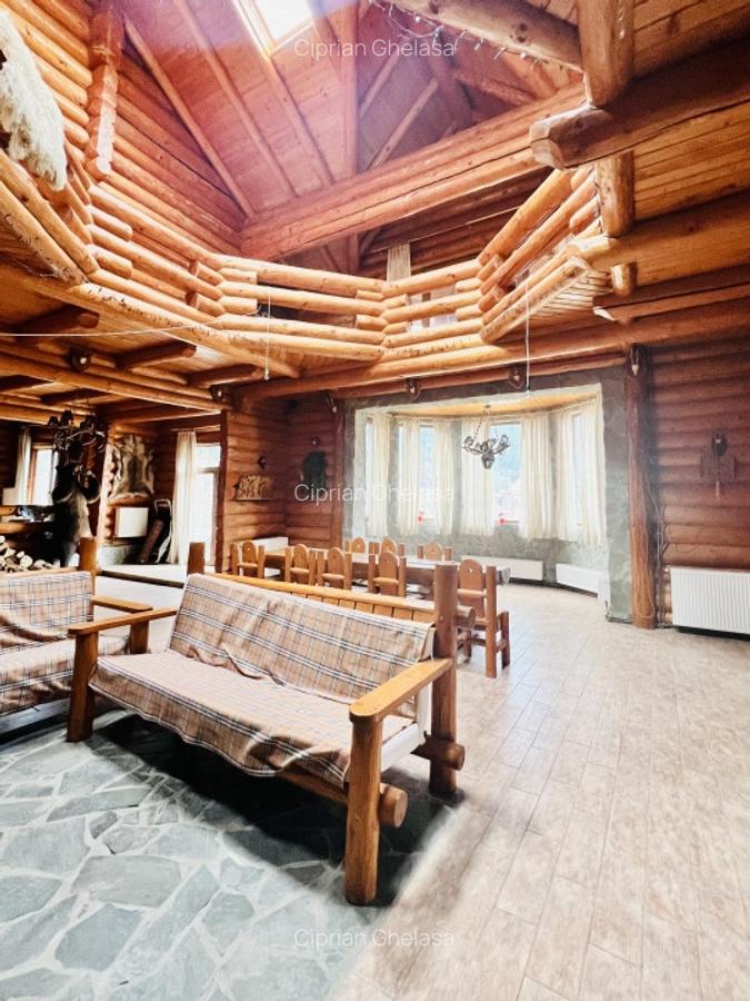 Cabana vanatoreasca din lemn cu vedere spectaculoasa, langa Castelul Cantacuzino - 8
