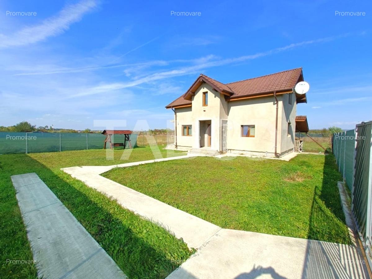 Casa moderna de vanzare 3 camere 2 bai - teren 472 mp - zona linistita - 7