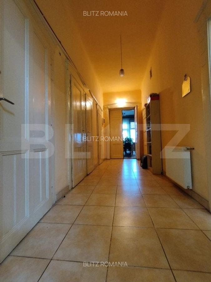 Cladire istorica, 5 camere, 191 mp, balcon si terasa, zona Palatul Neptun - 12