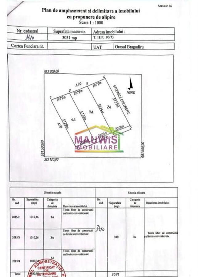 Teren De Vanzare pe Strada Diamantului nr 4 Bragadiru - 7