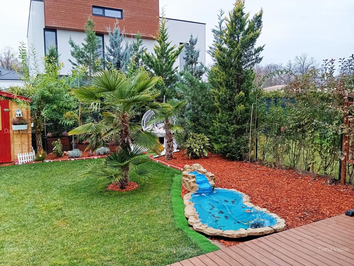 Vilă P+1, 4 dormitoare, 168 mp, mobilată și utilată | Pipera – Tunari - 26