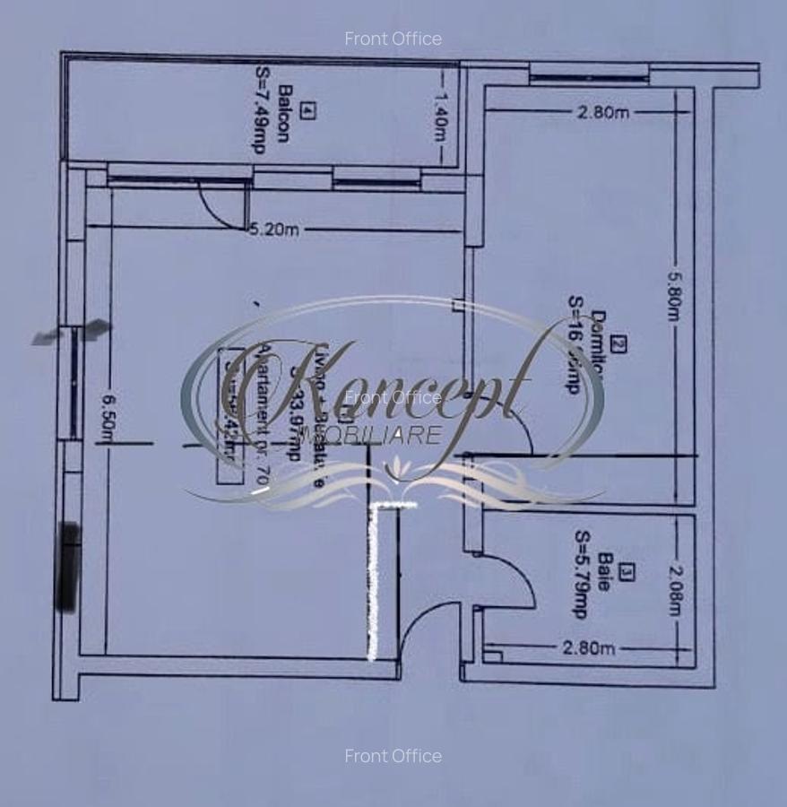 Apartament modern cu terasa - zona BMW Floresti - 13