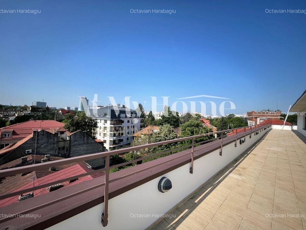 Penthouse superb, spatios cu 5 camere, mobilat partial, 3 parcari, terasa 157mp - 17