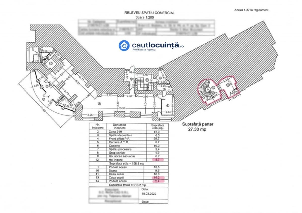Spatiu Comercial Ultracentral | Unirii | Parter + Mezanin | 195mp - 14
