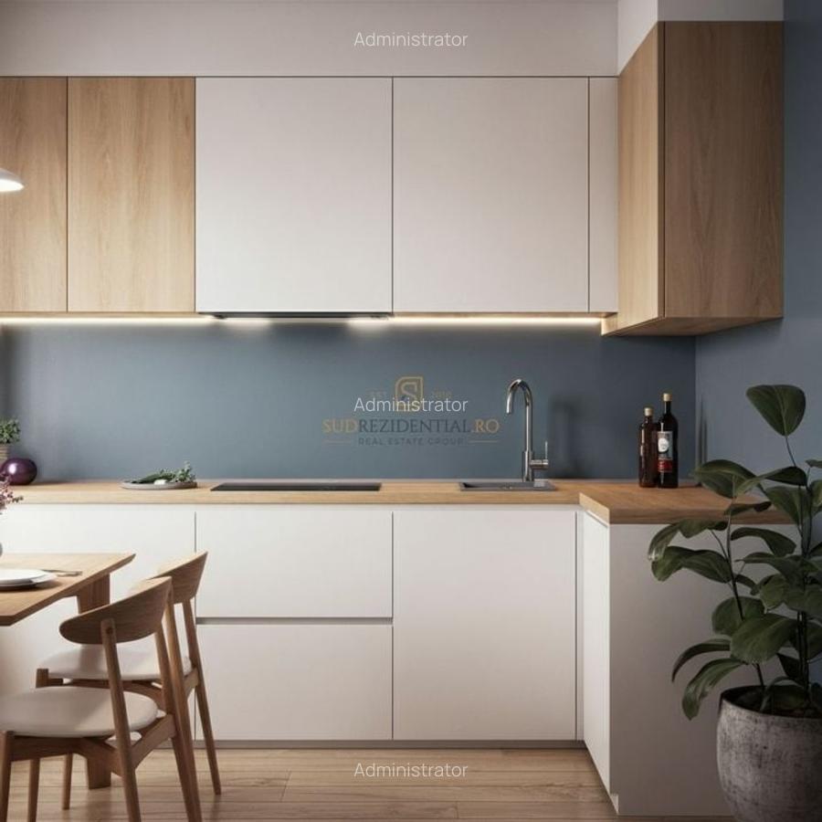 Apartament nou, finisat modern, 2 camere, decomandat, metrou Berceni - 3