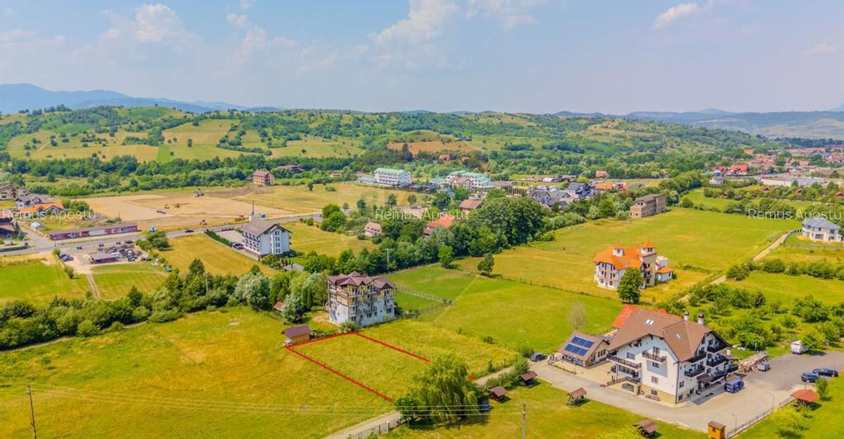 Teren 1000 mp cu toate utilitatile in Bran | Comision 0% - 6
