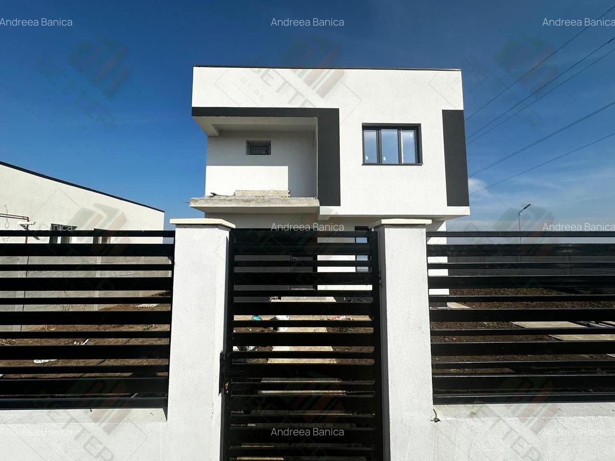 Casă nouă P+1E în comuna Berceni –4 Camere - 2 Bai - 7