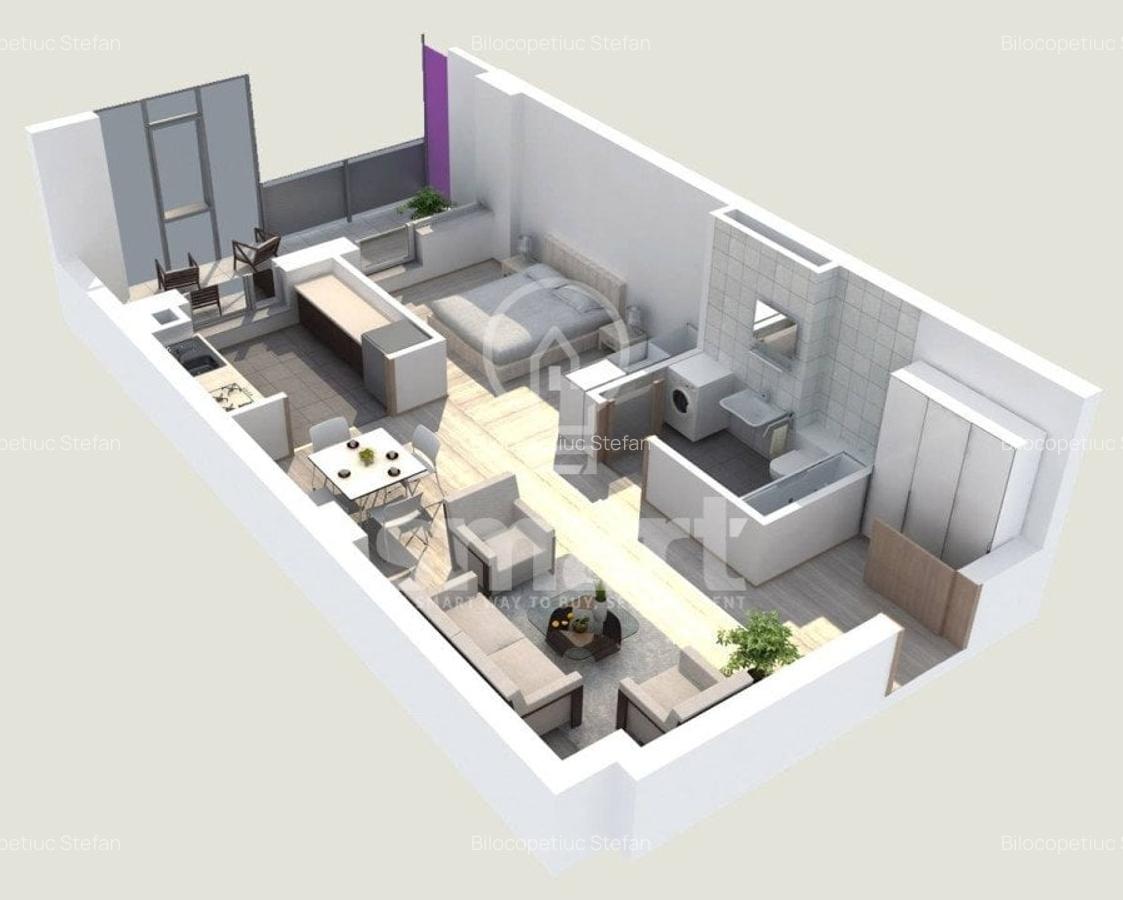 Apartament 2 camere bloc nou Marasti - 2