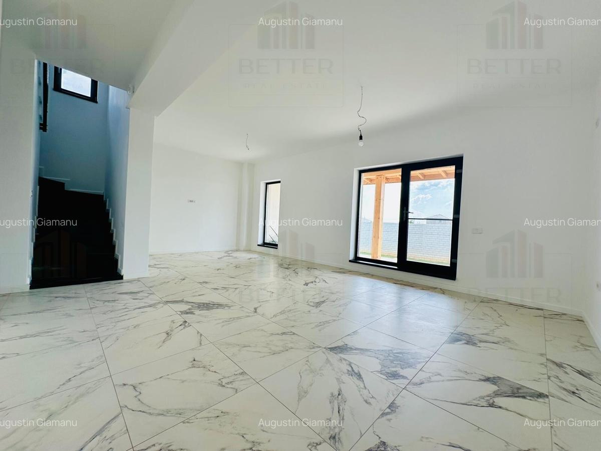 Casă modernă de vânzare 4 camere, 3 băi, terasă travertin–Gata de mutat, Berceni - 6