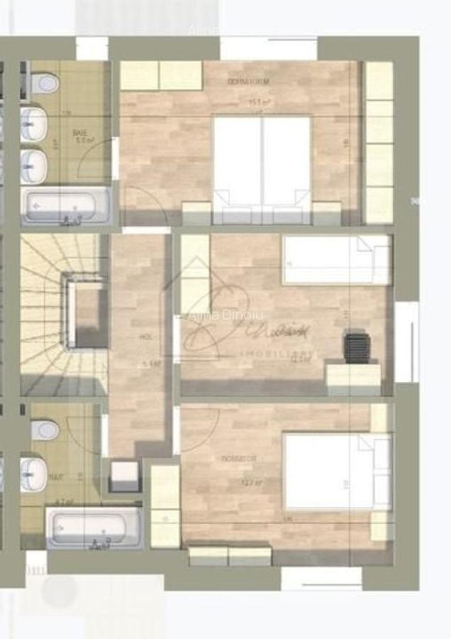 Duplex 4 camere Odai Otopeni I toate utilitățile - 5