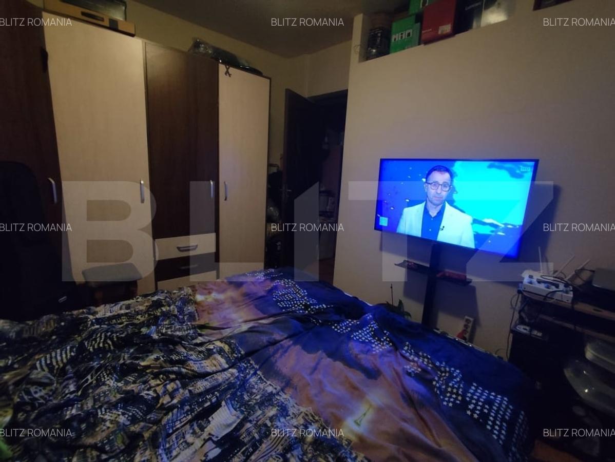 Apartament 2 camere, 38 mp, decomandat, oras Beclean, zona centrala - 2