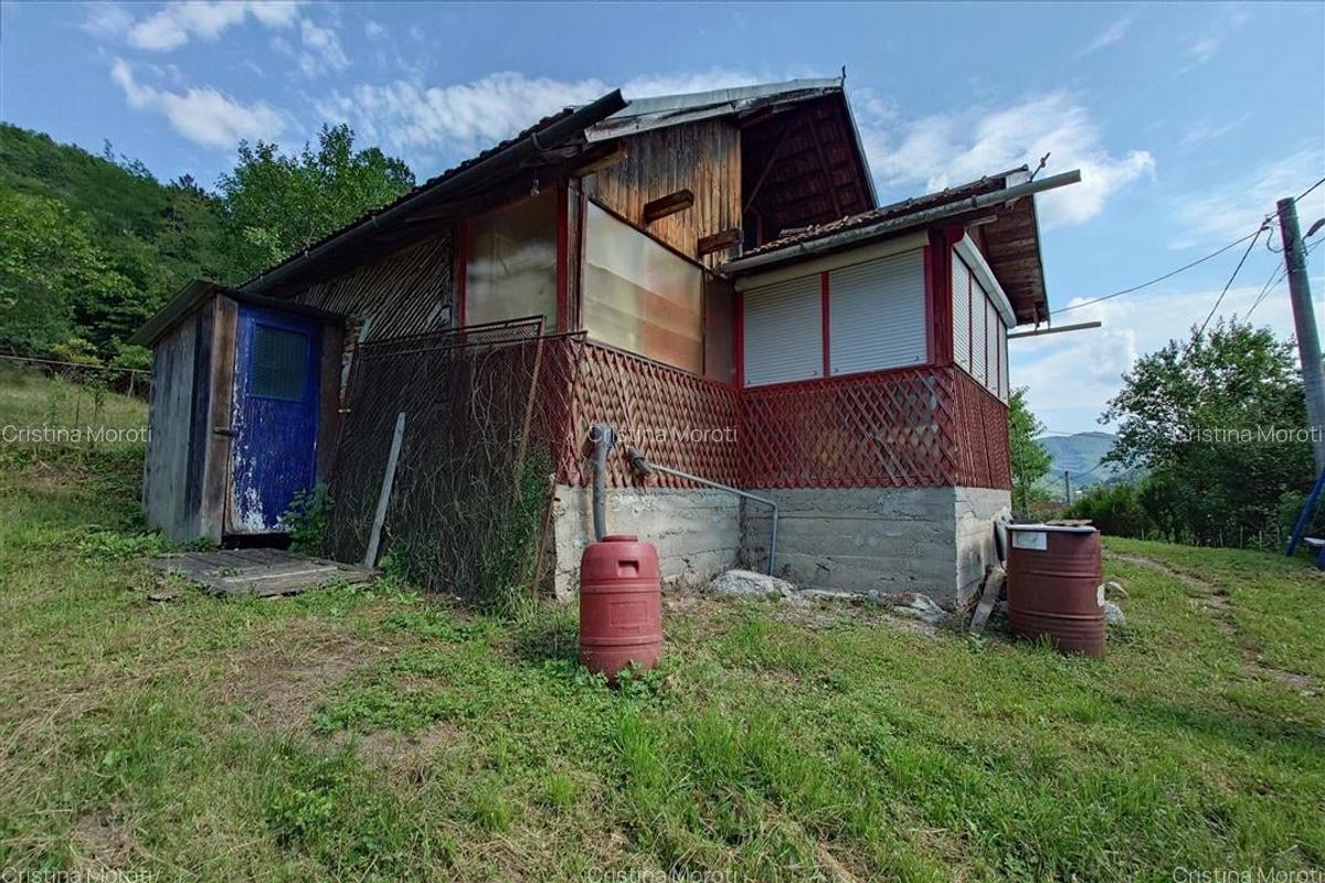 Cabana, anexe si 2000 mp teren intravilan in Taratel, Brad - 16