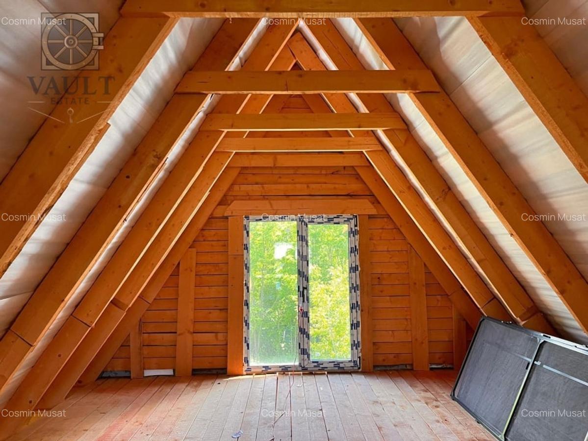 Casa individuala in Snagov, curte 900mp, la rosu - 10