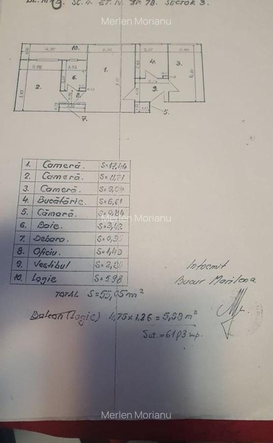 Vanzare apartament 3 camere Titan-Barajul Lotru, 2 minute metrou - 3