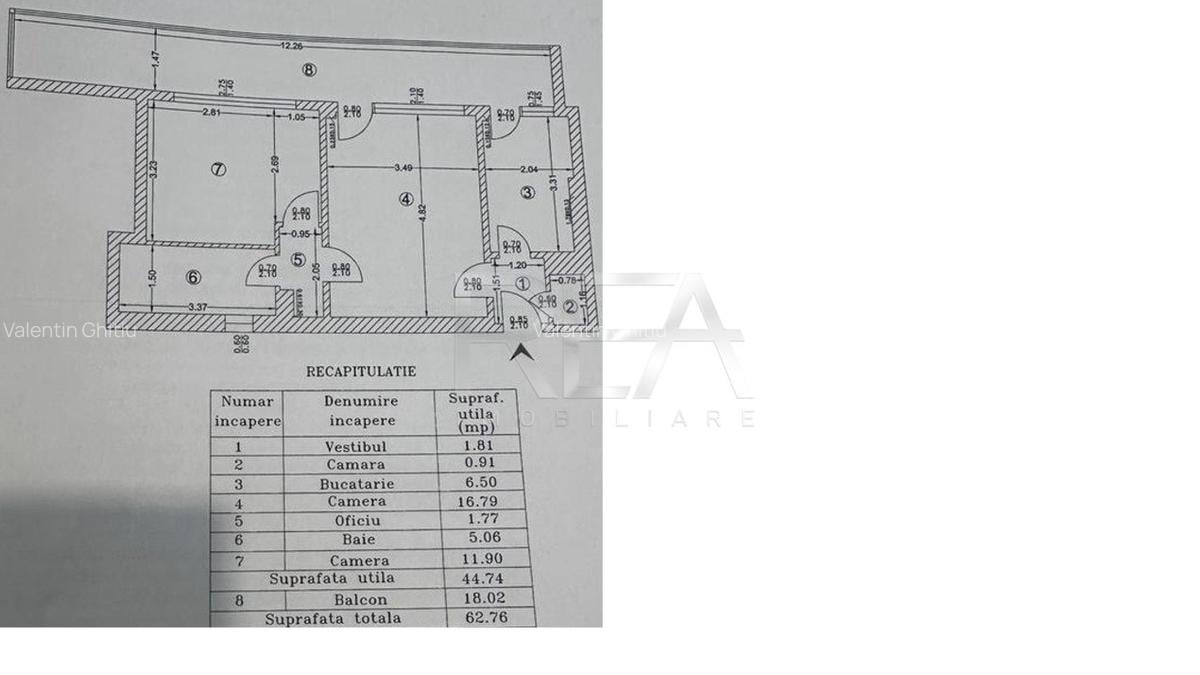 2 camere - Stefan cel Mare/Lizeanu - metrou - renovat - 7