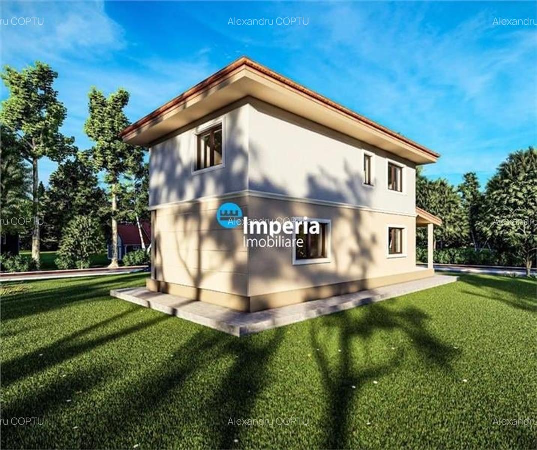 Casa 4 cam, 350 teren, canalizare, Cartier nou  Miroslava - 1