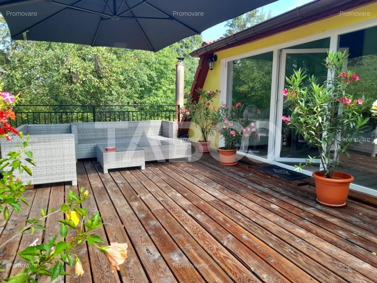 Casa individuala 4 dormitoare curte gradina zona retrasa in Cisnadie - 2