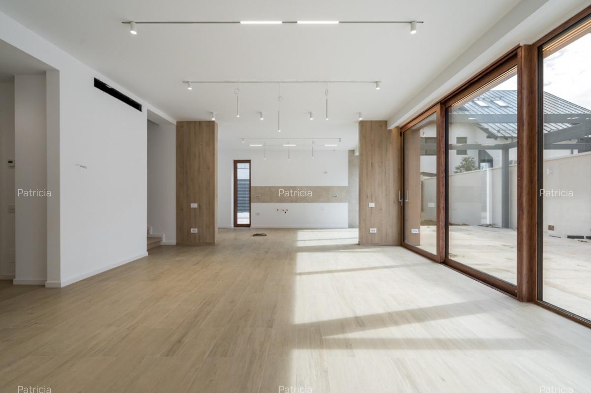 Casa moderna, P+2E, Voluntari - 200 mp utili, terase generoase si spatiu verde - 3