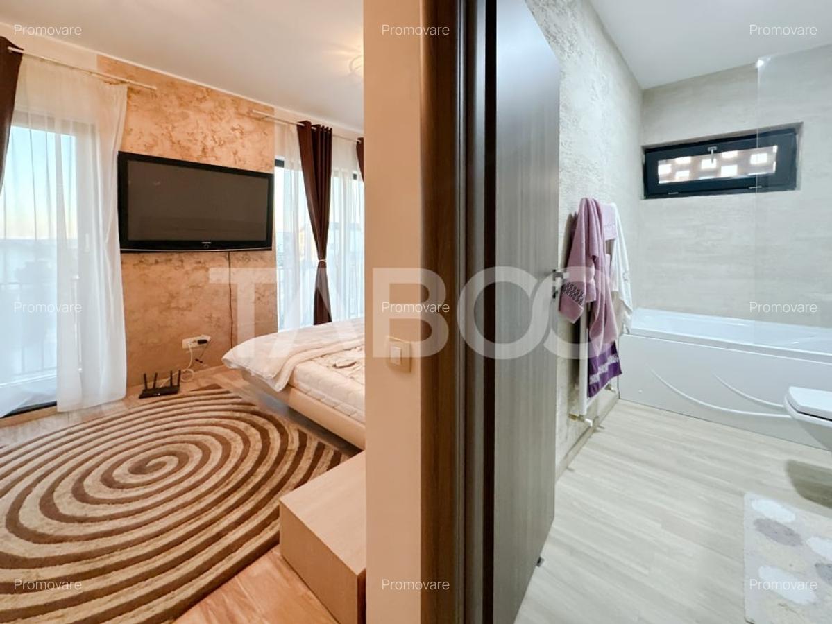 Duplex cu teren 280 mp si terasa cu panorama spectaculoasa spre oras - 6