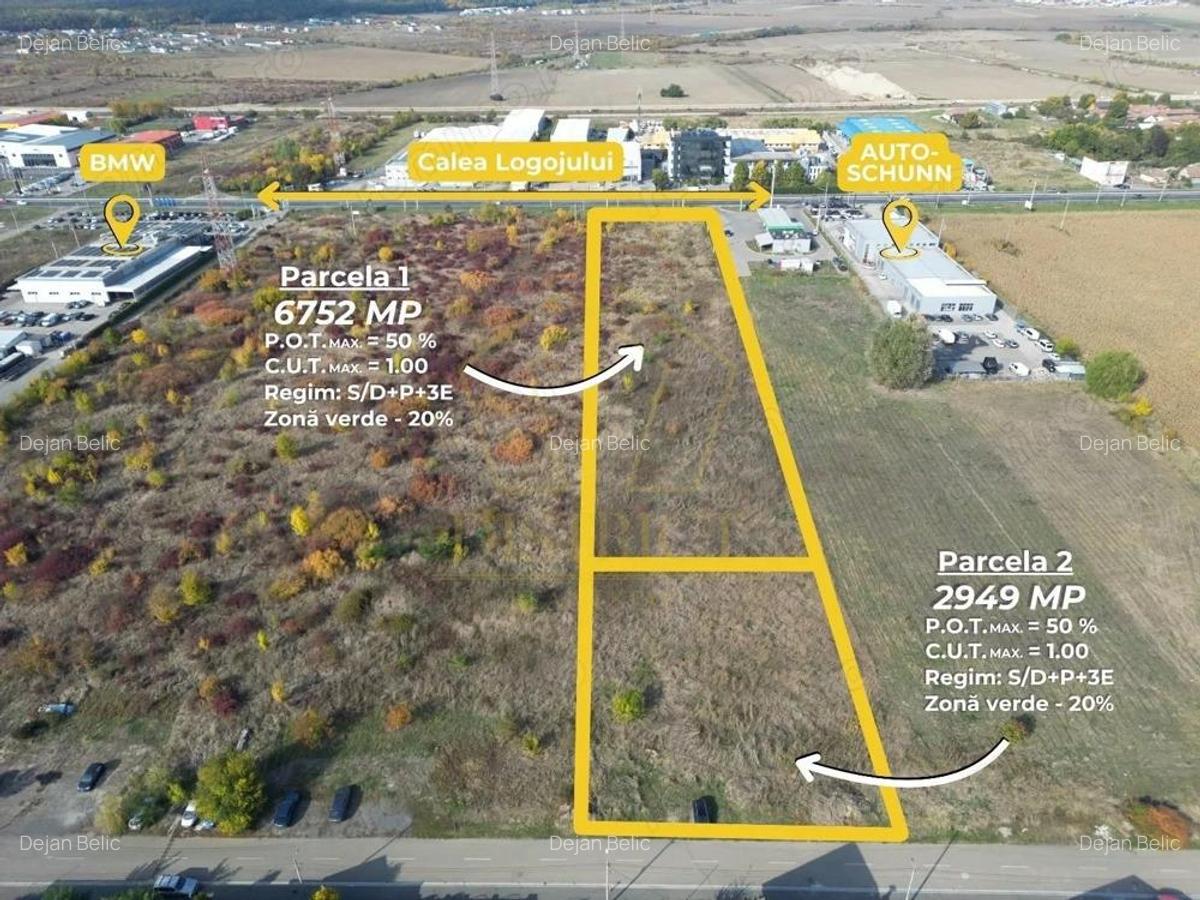 Teren intravilan cu PUZ | calea Lugojului | Ghiroda - 6