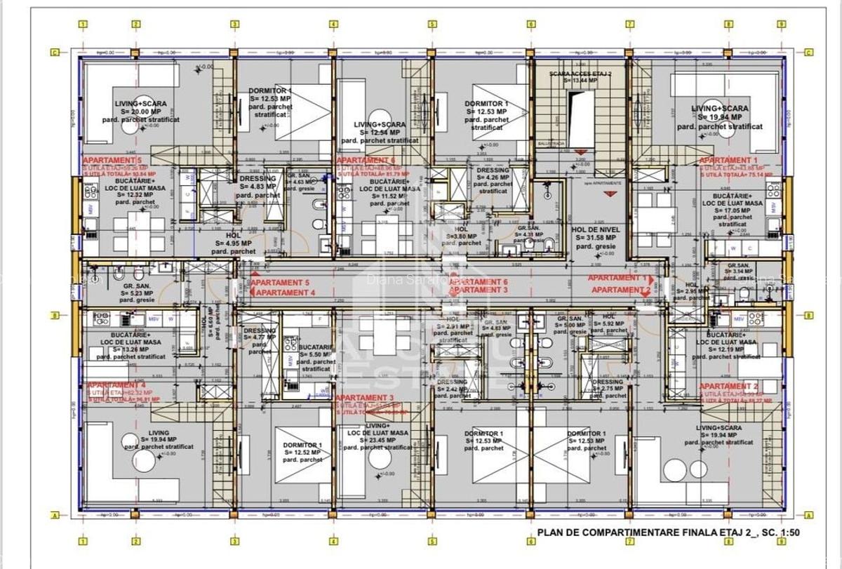 Apartamente noi cu 3 camere, scara interioara, Complexul Studentesc - 8