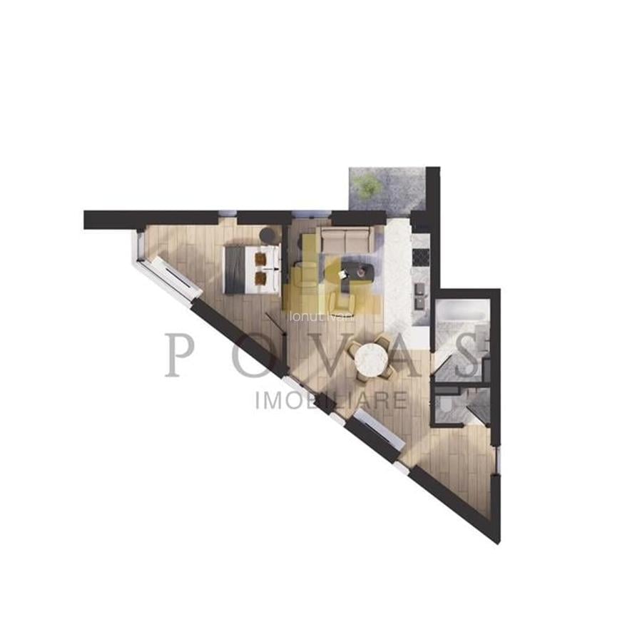 Vanzare Apartament 2 Camere Pipera Emil Racovita - 2
