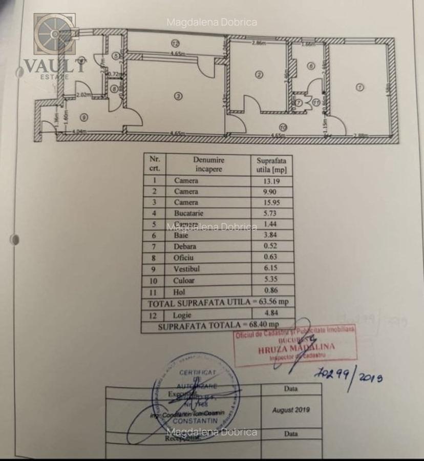APARTAMENT 3 CAMERE -10 MIN. DE METROU N.GRIGORESCU - 8