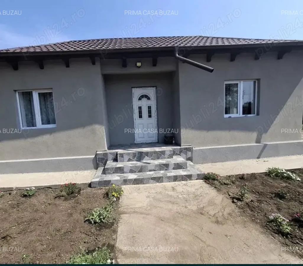 Casa noua in sat Tabarasti 10km de Buzau teren 550mp toate utilitatile Pret: 60.000 - 5