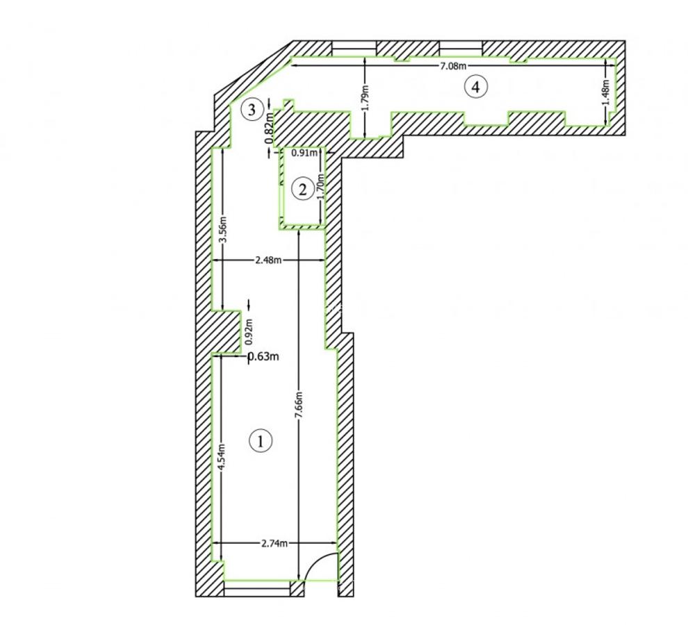 Centrul Vechi, spatiu comercial 34mp Str. Smardan, comision 0%! - 6