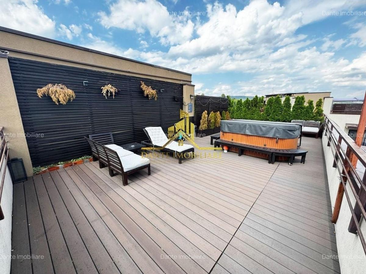 Penthouse, 3 camere, ultrafinisat, lux, terasa, jacuzzi, Sunny Hill - 10