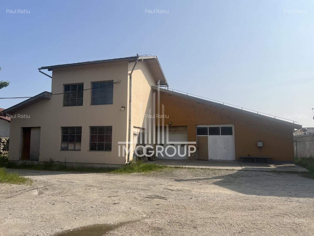 Hala productie 1600 mp - fosta tamplarie lemn, utilata, exaustare + centrala - 1