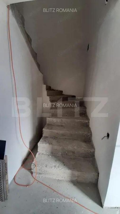 Casa tip duplex 120 mp, predare semi-finisat, Chinteni - 2