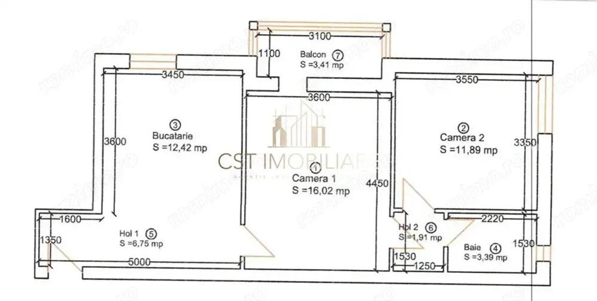 Apartament 2 camere - Ideal investitie - Aproape de Piata Crucii - 6